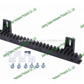 Nylon&plastic gear rack with steel core inside